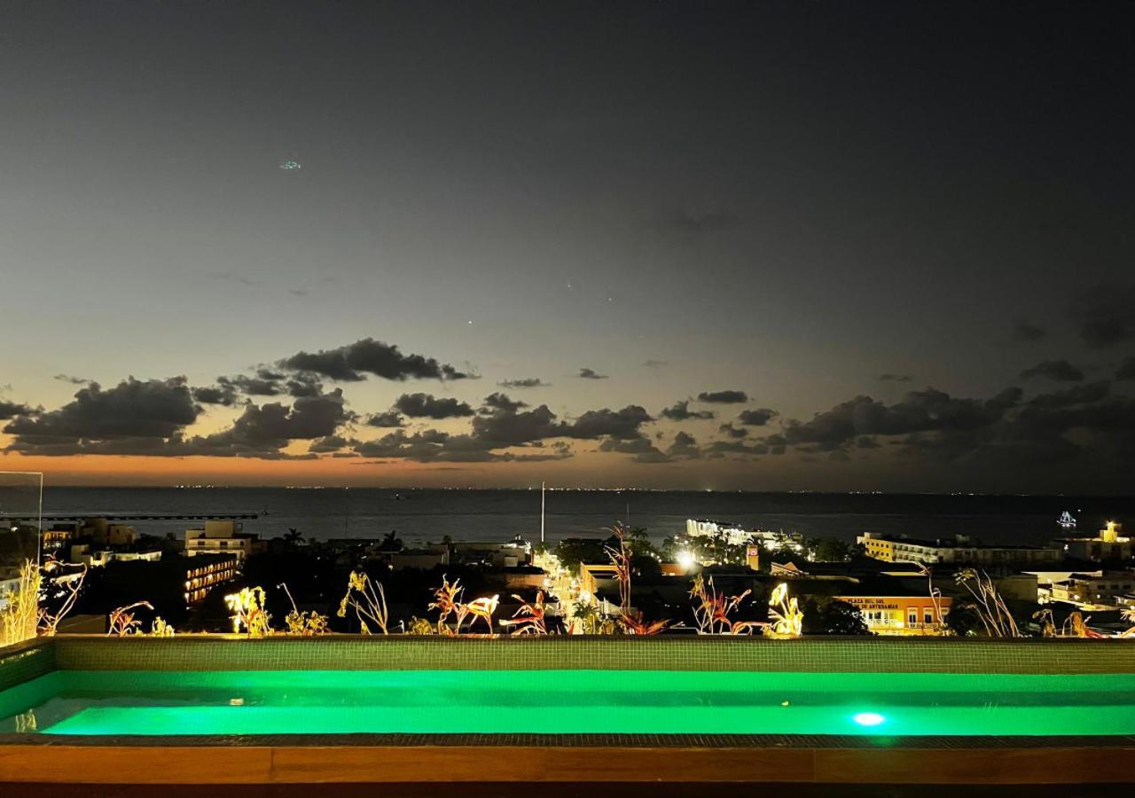Brand New Condo With Rooftop Pool Cozumel Exteriör bild